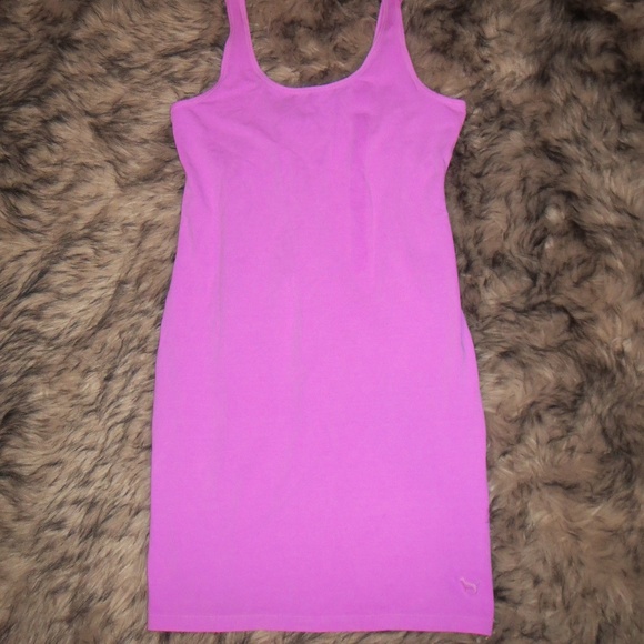 PINK Victoria's Secret Dresses & Skirts - VS Pink Neon Purple Tank Dress